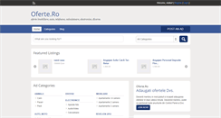 Desktop Screenshot of oferte.ro